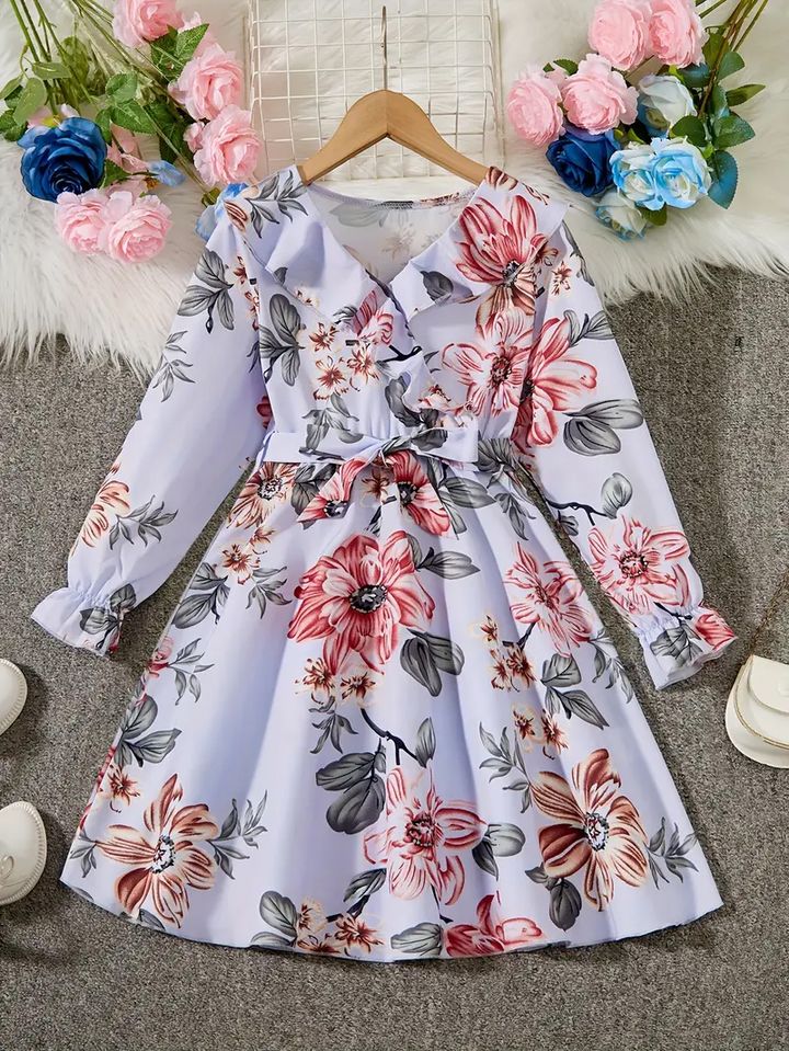 Baby frocks in premium linen fabric 💕 1727