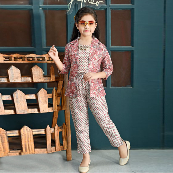 Beautiful Little Petal Luxe Blazer Set 1984