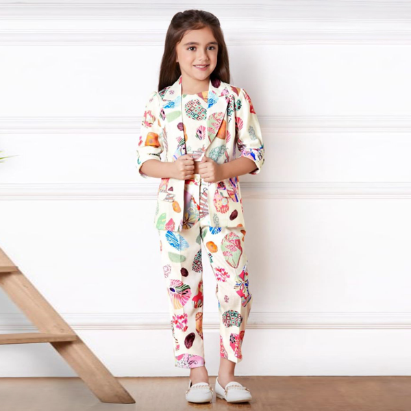 Beautiful Little Petal Luxe Blazer Set 1986